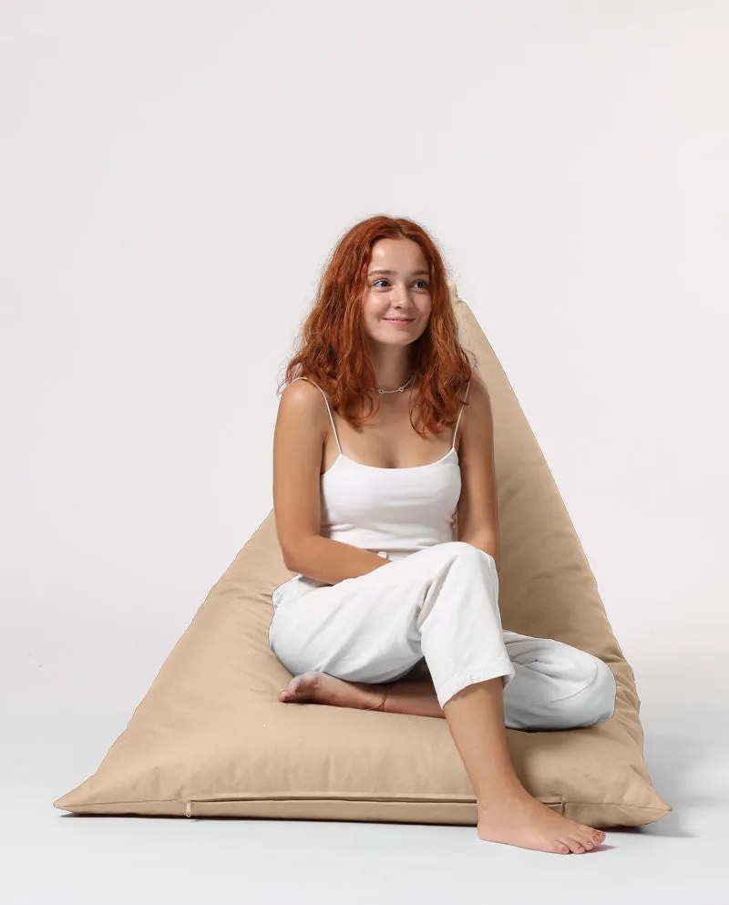 Fotoliu puf pentru grădină Pyramid Big Bed Pouf - Mink