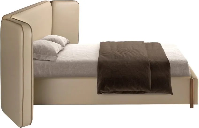 Pat dublu tapitat design LUX Mink 180x200cm