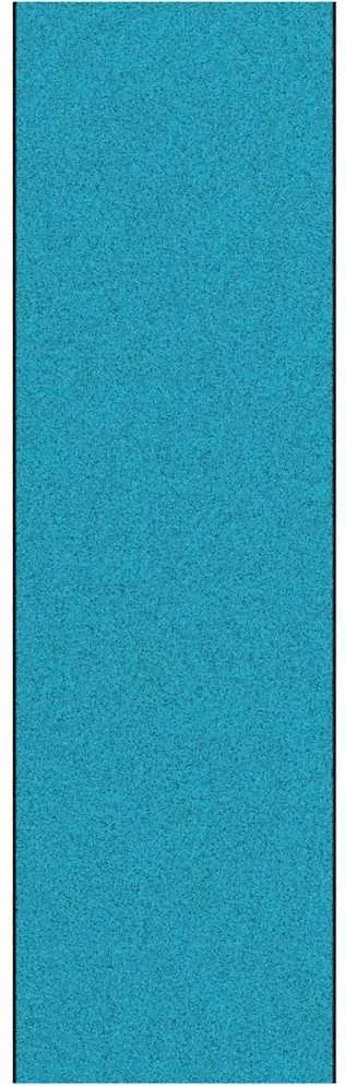 vidaXL Covoraș de intrare Cyan și Negru 120 x 400 cm Poliamidă și PVC