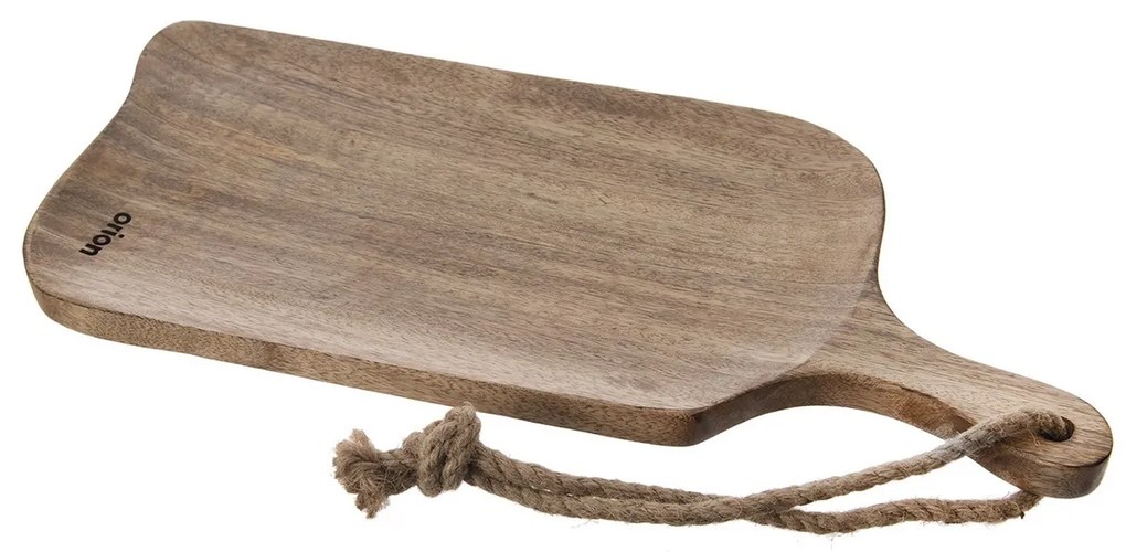 Placă de tăiere din lemn cu mâner Orion Mango,46,5 x 20 cm