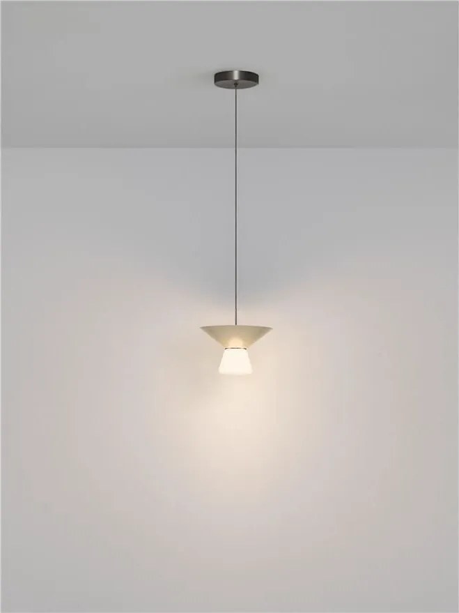 Pendul LED decorativ BARIS White Tea 22cm