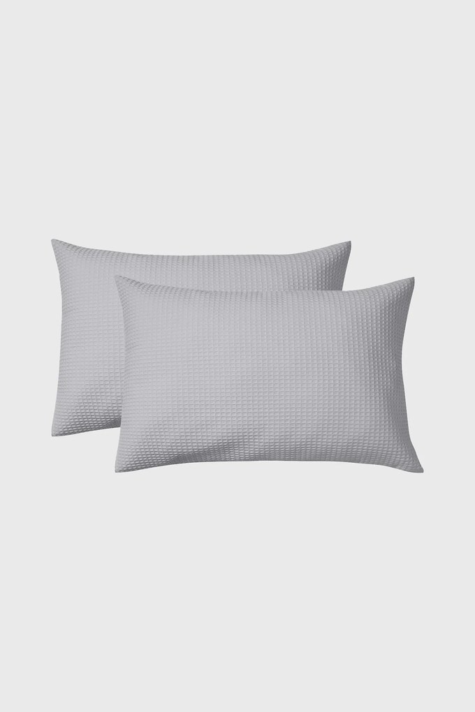 2PACK Față de pernă Siesta Grey gri 50x70 cm