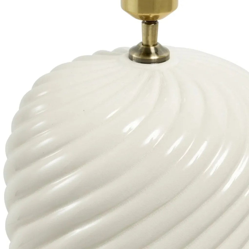 Veioza eleganta design LUX din ceramica, Savona alb 110908 HZ