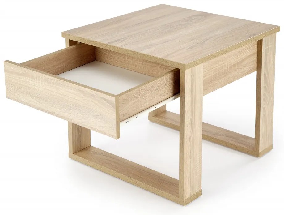 Masuta de cafea Nea patrata stejar sonoma L60 cm