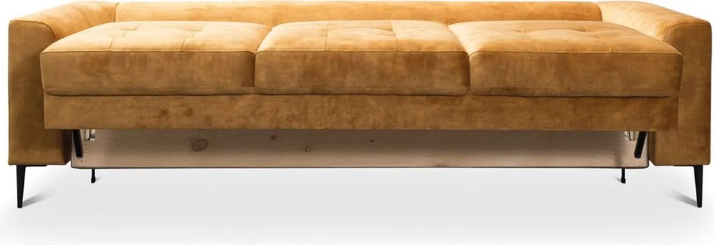 Canapea lemn masiv LUZI, 234 × 80 × 99 cm