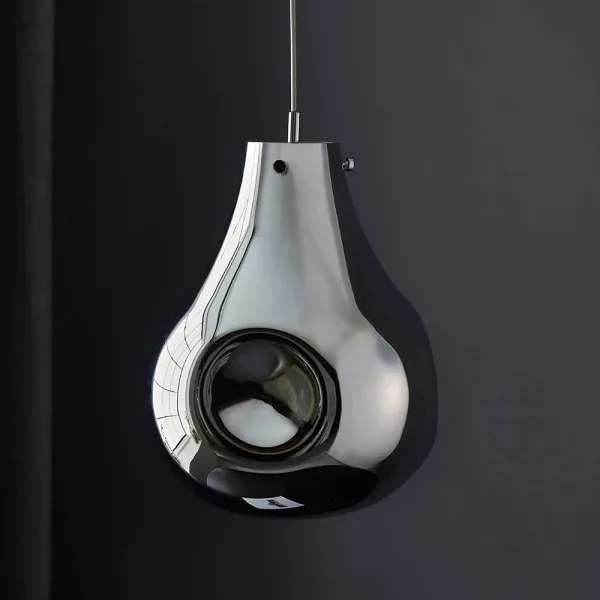 Endon 99788 - Pendul cu cablu EUROPA 1xE27/10W/230V negru fumuriu