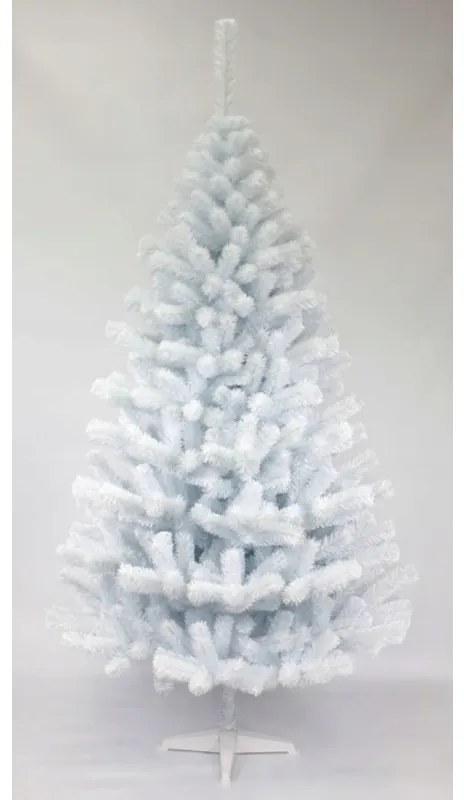 Brad de Crăciun feeric de culoare albă luxoasă 220 cm
