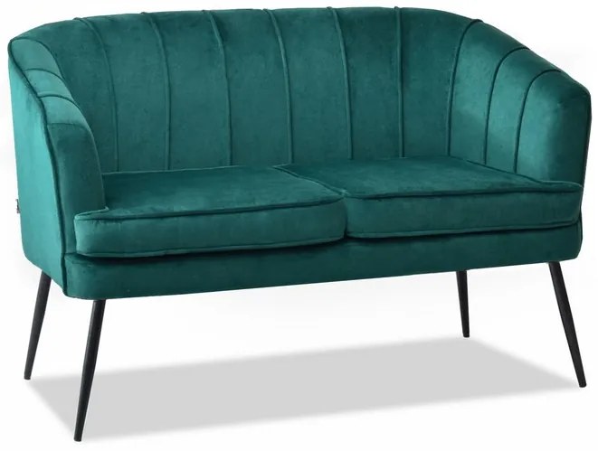 Canapea Etimee S (verde + negru). 1111400