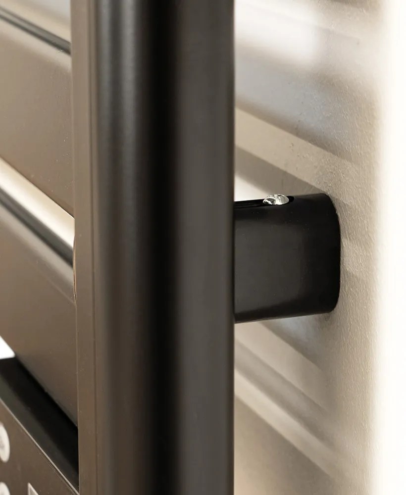 Radiator electric pentru prosoape 500W negru