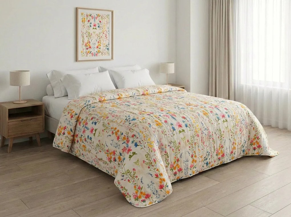 Cuvertura de pat MILLEFLEUR, colorată Dimensiune: 220 x 240 cm