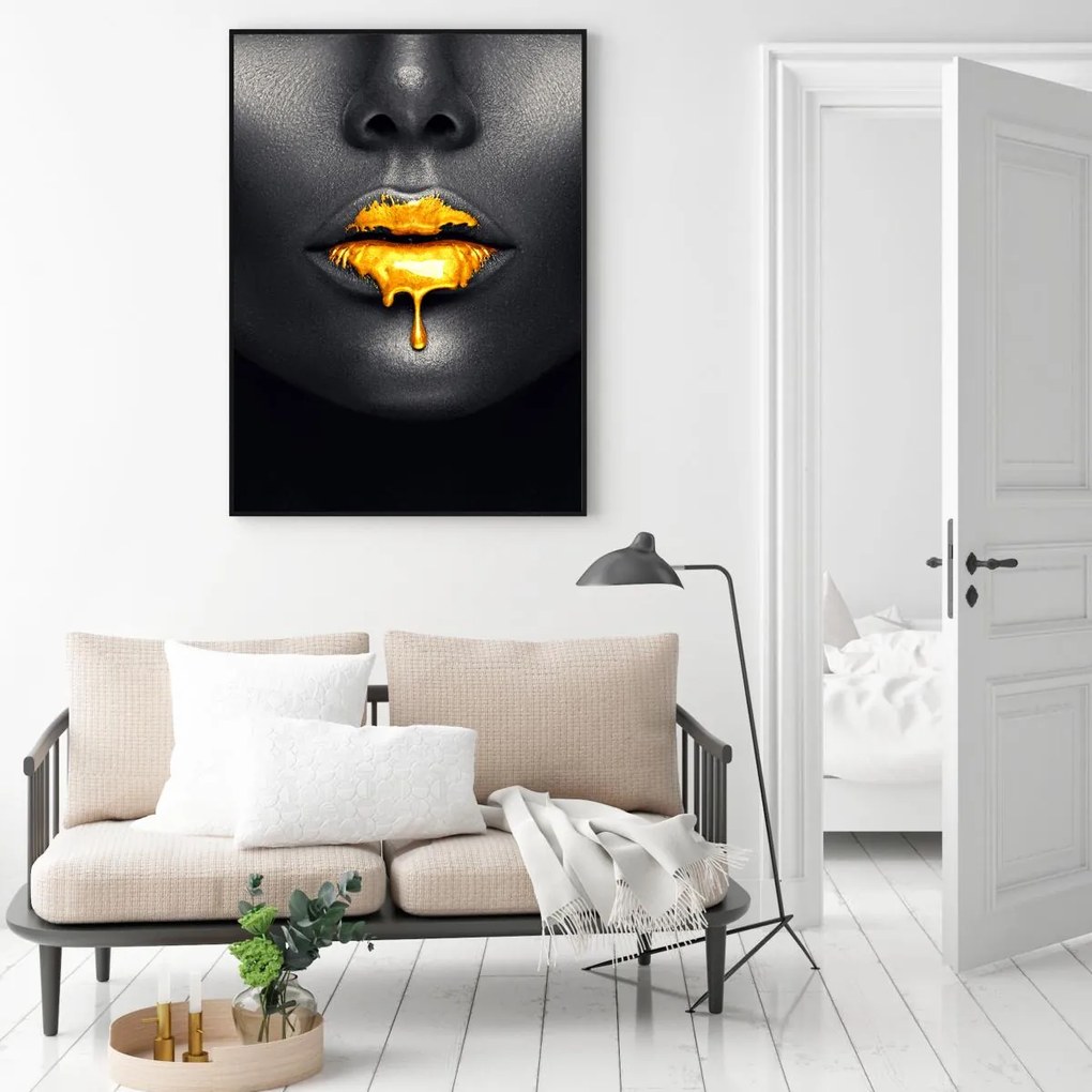 Poster - Buze de femeie (A4)