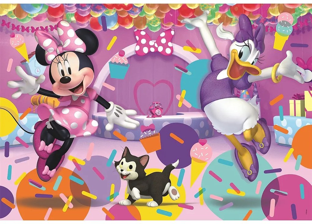 Disney Minnie Confetti Puzzle Clementoni 104 piese