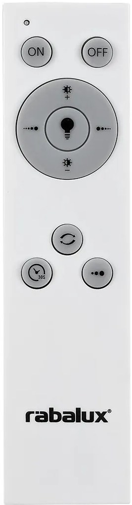 Plafoniera LED cu telecomanda design slim Ceilo neagra
