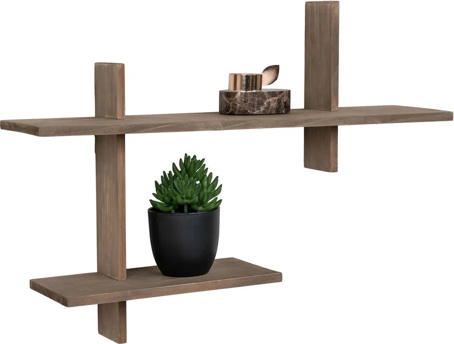 Raft Ovada, pin, 60x15x44 cm