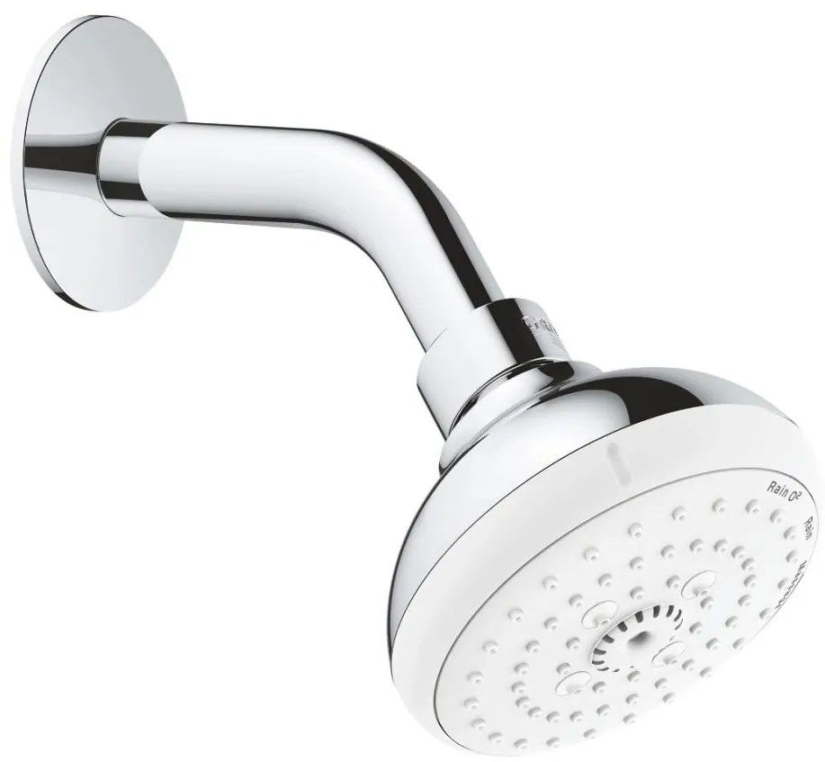 GROHE 26088001 - Cap de duș TEMPESTA 100, Ø 100 mm, crom lucios