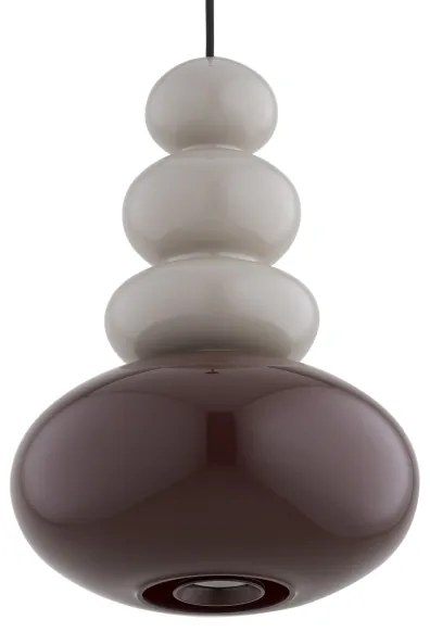 Lustră pe cablu Argon 8820 DIEGO 1xGU10/5W/230V maro/gri