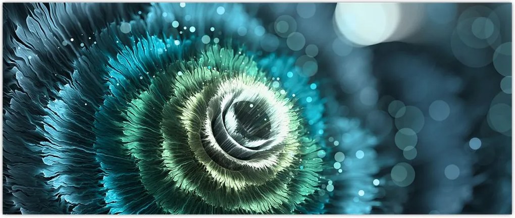 Tablou - Floare detailu (120x50 cm)