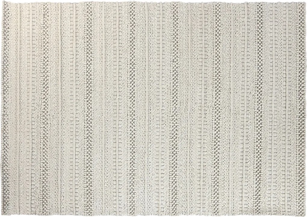 Covor natural din lână și fibră naturală, antiderapant, 200 x 300 cm, „Vouziers”