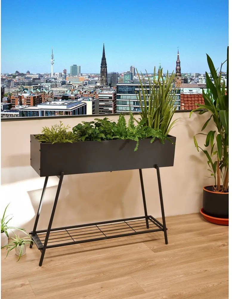 Ghivechi înălțat pentru plante din oțel 30 cm Jasmine – Garden Pleasure