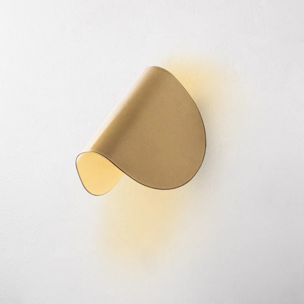 Aplică de perete aurie LED Heybe – Opviq lights