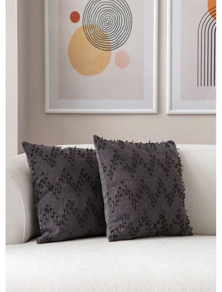 Fețe de pernă 2 buc. 43x43 cm Tuffet – Mioli Decor