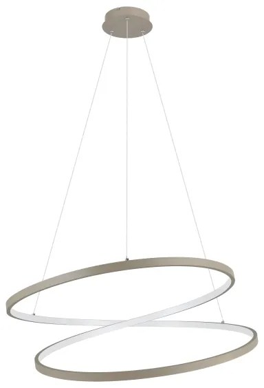 Lustră LED pe cablu Eglo 901141 RUOTALE LED/42W/230V 3000K bej