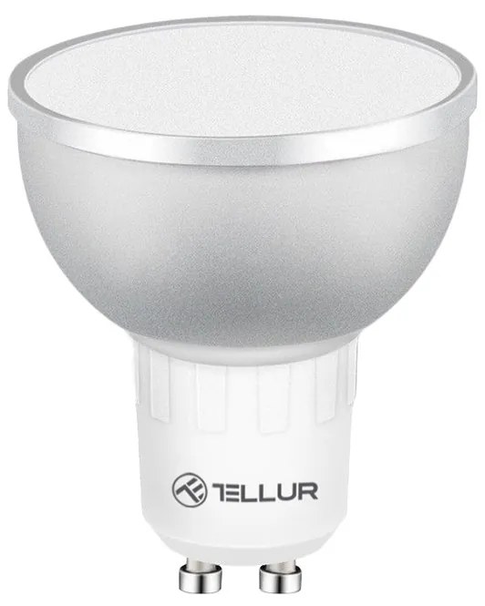 Bec Tellur WiFi Smart LED GU10, 5 W,albă caldă