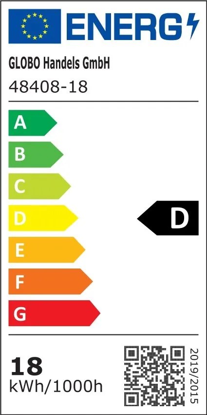 Plafoniera LED design modern KALLE 48408-18 GL