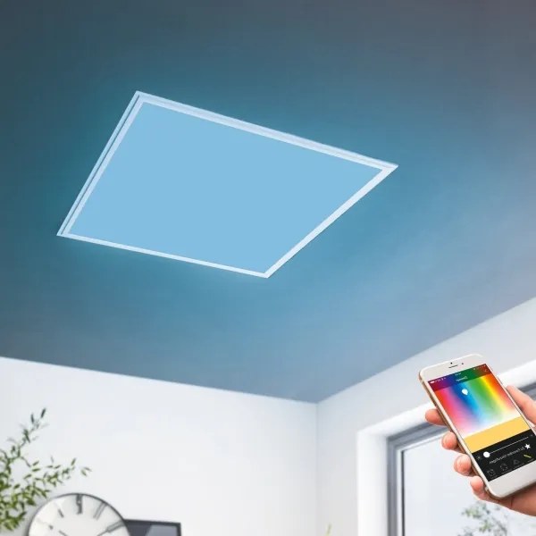 Corp de iluminat LED RGBW dimabil SALOBRENA-C LED/16W Eglo 96662 + telecomandă