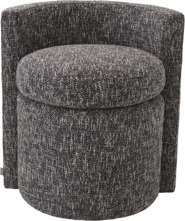 Fotoliu design LUX Arcadia, cambon negru 115326 HZ