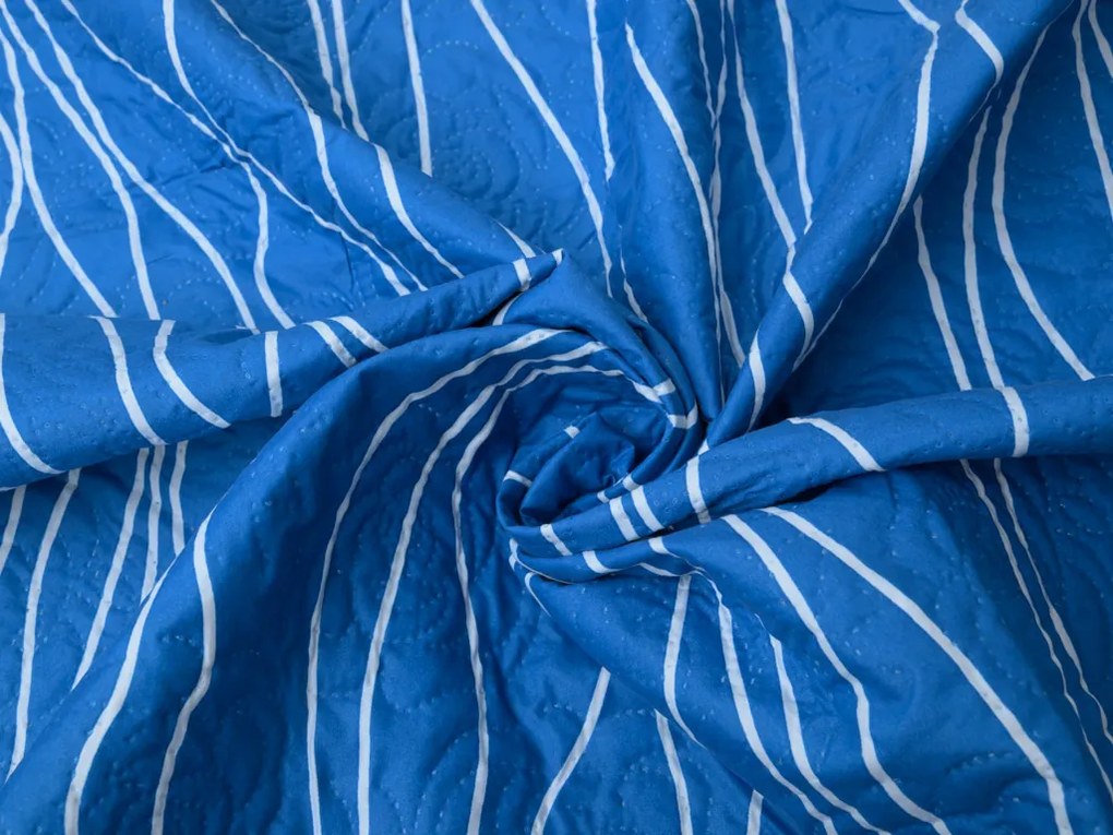 Cuvertura de pat LIORA, albastru Dimensiune: 170 x 210 cm