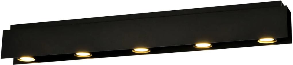 Emibig Kenno lampă de tavan 5x15 W negru 1141/5