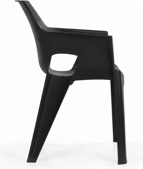 Scaun de gradina pentru dining IVY, neagra