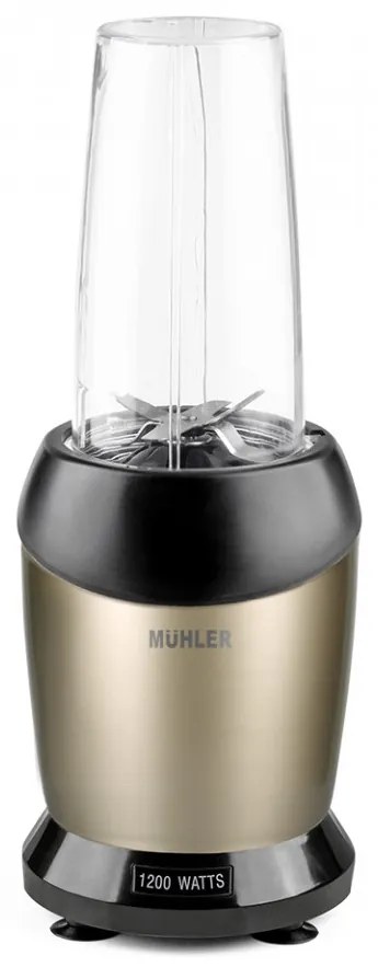 Blender Nutri Muhler MNB-1205, 1200W, 6 lame, 2 cesti, Antique 1006059