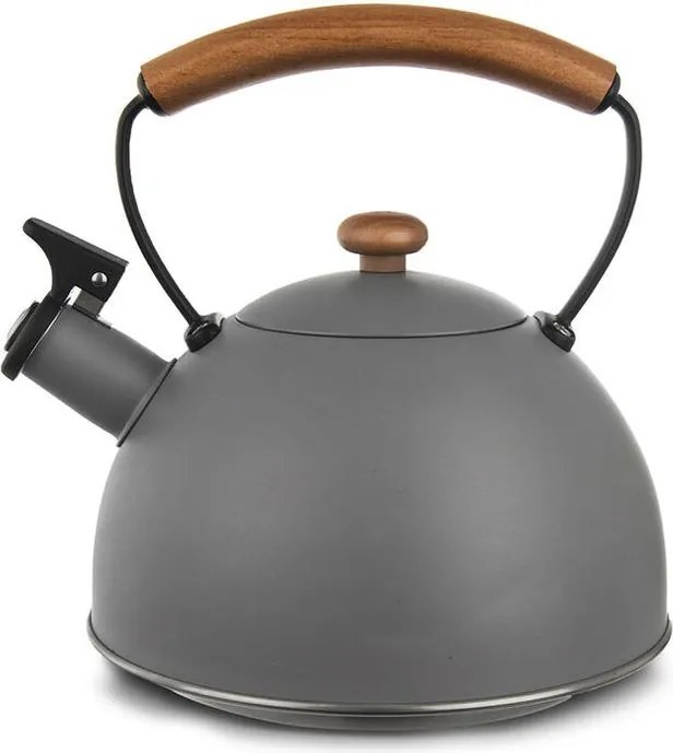 Orion Ceainic inox cu fluier WOODEN, 2,9 l