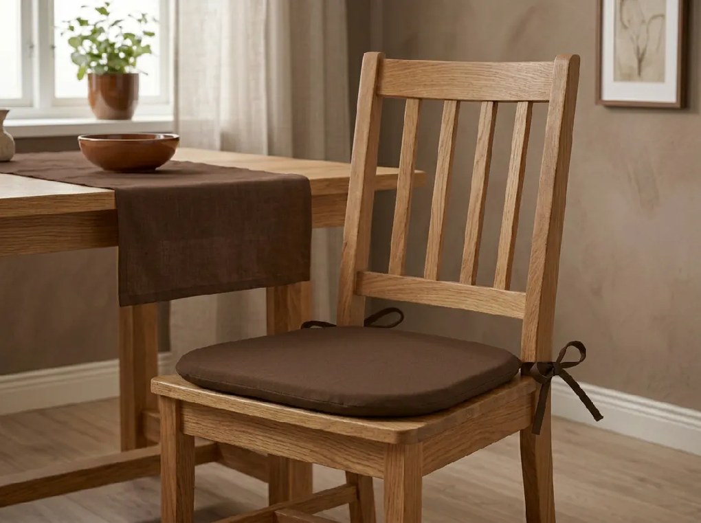 Perna pentru scaun BASIC maro inchis