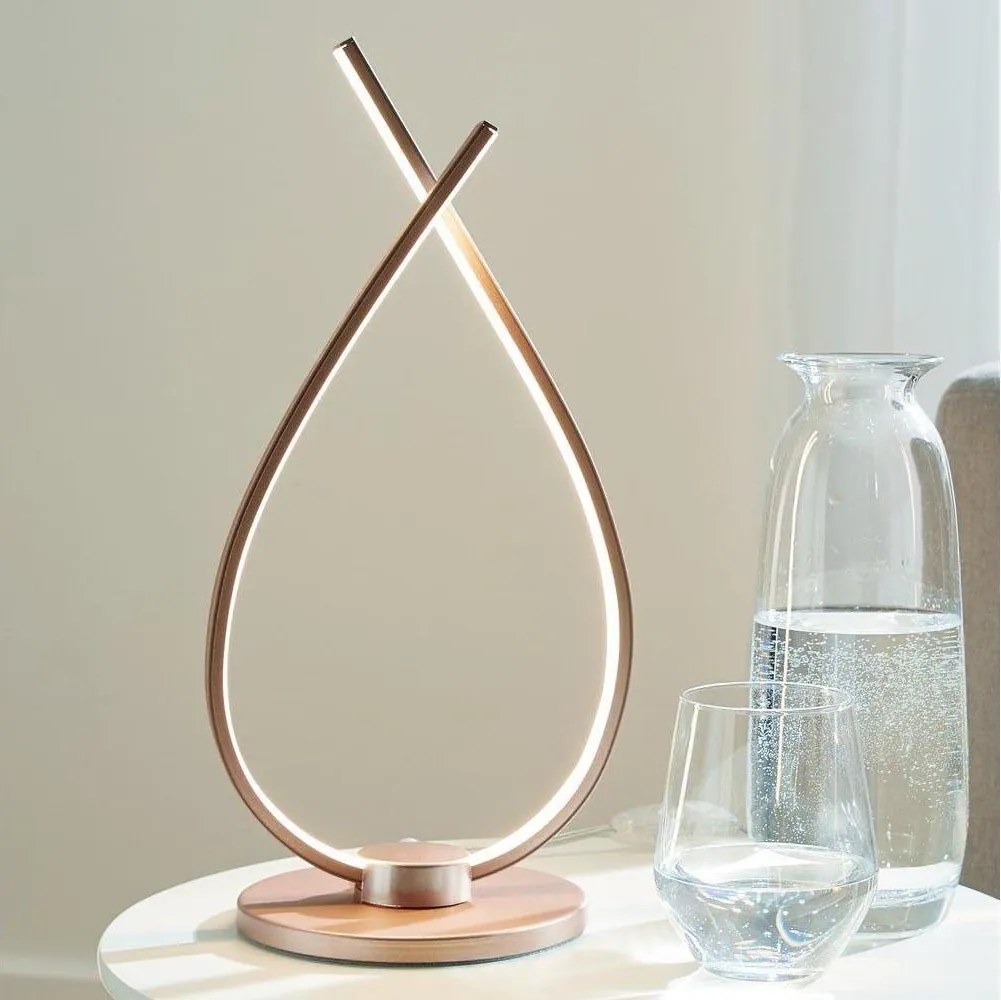 Eglo 97364 - Lampă de masă LED PALOZZA LED/14W/230V