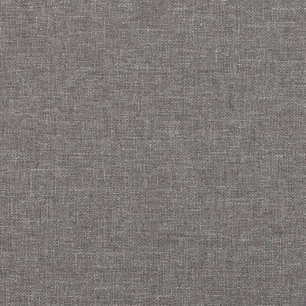 Taburet, gri deschis, 78x56x32 cm, material textil Gri deschis