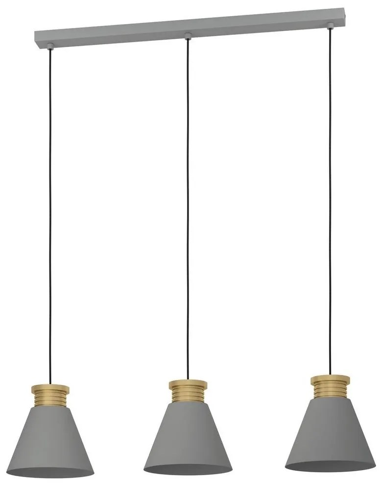 Lustră pe cablu TWICKEN 3xE27/40W/230V Eglo 43839