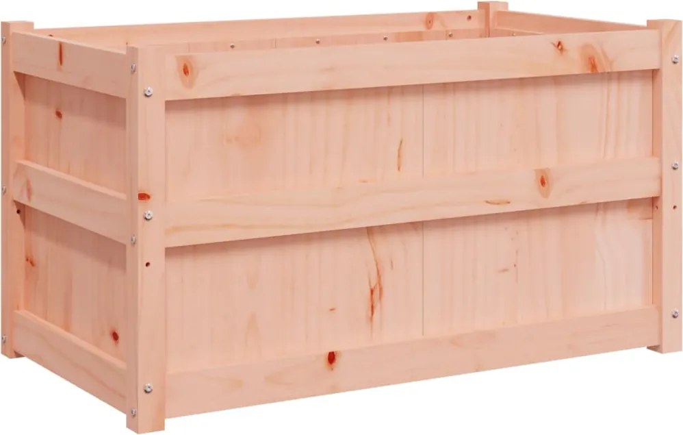 vidaXL Jardinieră de grădină, 90x50x50 cm, lemn masiv Douglas