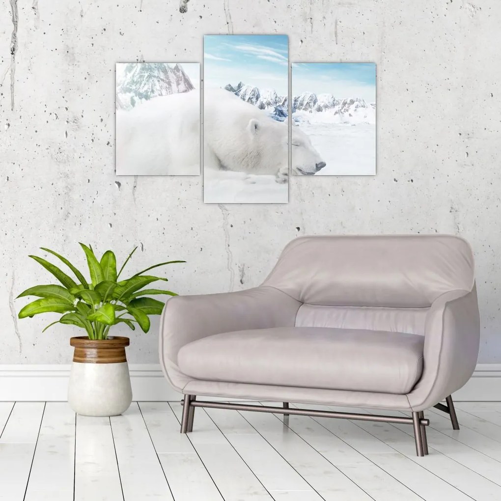 Tablou - Urs polar (90x60 cm)