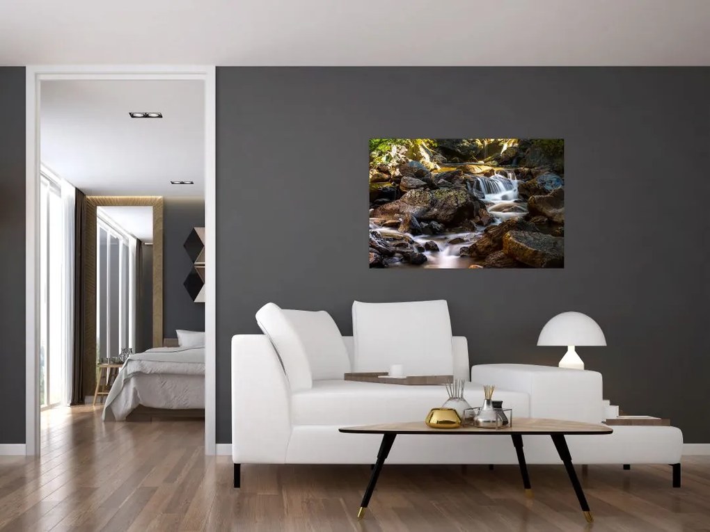 Tablou cu râul pietros (90x60 cm)