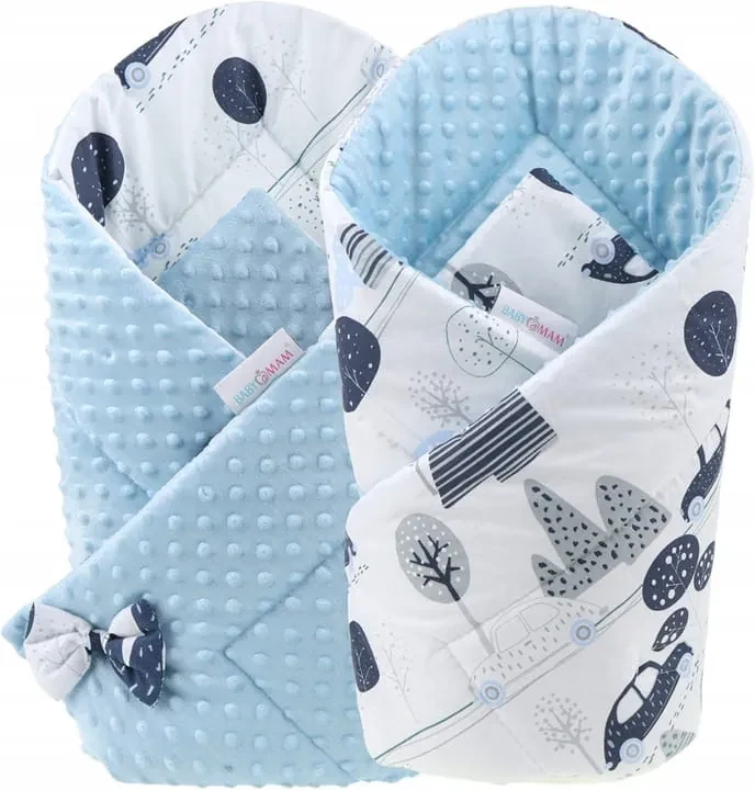 ShopJK FAȘĂ ÎNFĂȘAT COPII CU DOUĂ FEȚE - MINKY RETRO MAȘINĂ