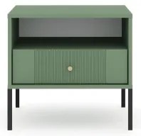 Noptieră LUE, verde/negru