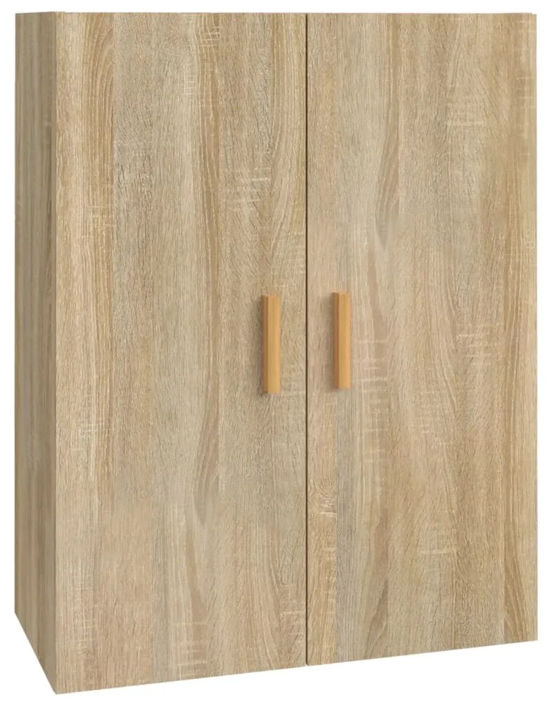 vidaXL Dulap de perete suspendat, stejar sonoma, 69,5x34x90 cm