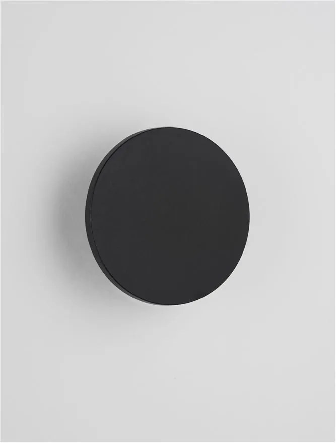 Aplica LED ambientala iluminat exterior modern IP65 TOWER negru