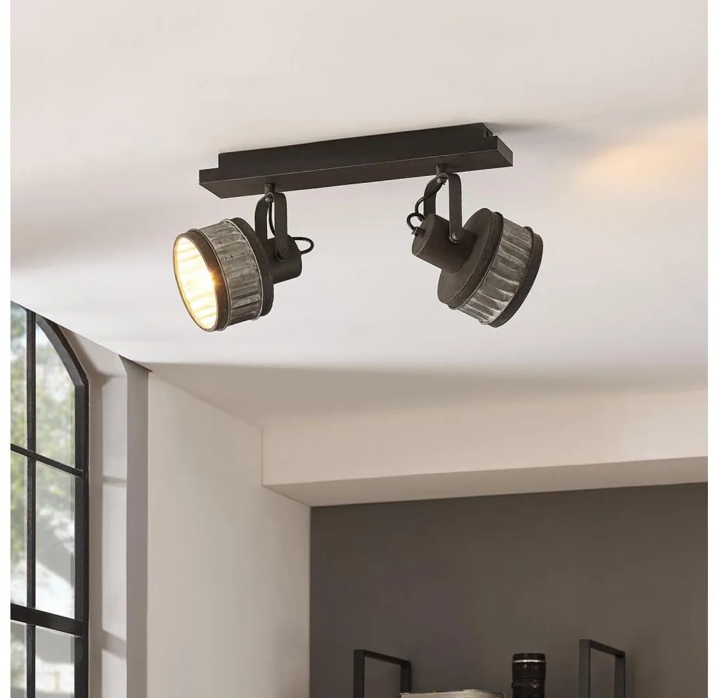 Eglo 43445 - Spot TURROCK 2xE27/28W/230V