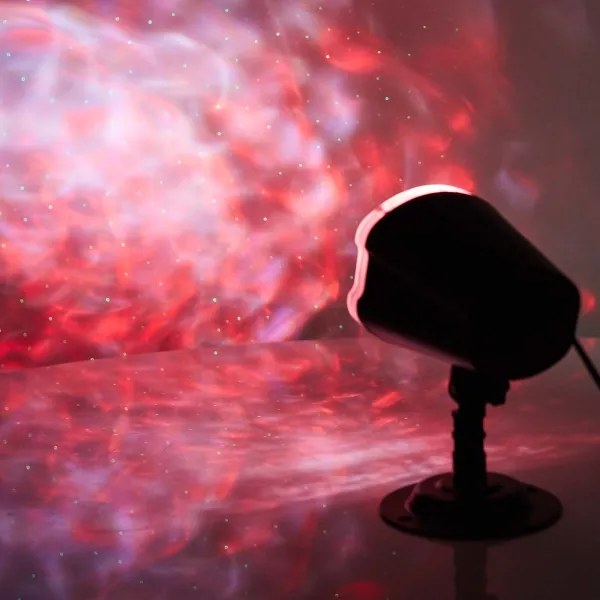 Proiector LED laser 6W/230V IP65 Nedis CLPR3 + telecomandă