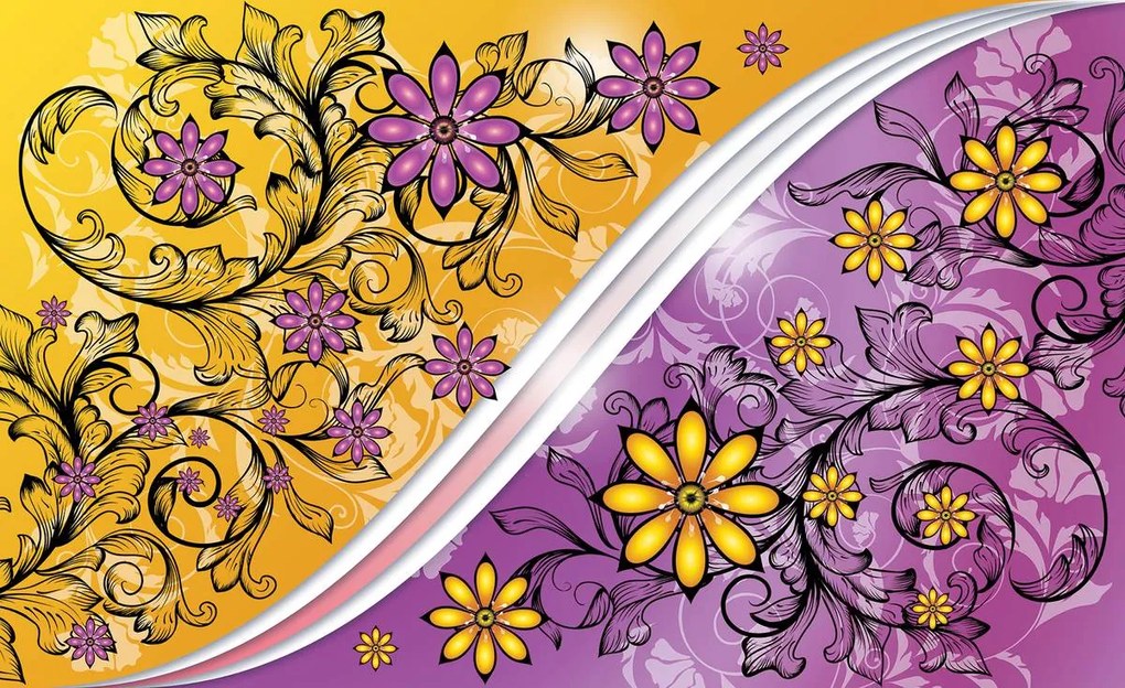 Fototapet - Flori (152,5x104 cm)