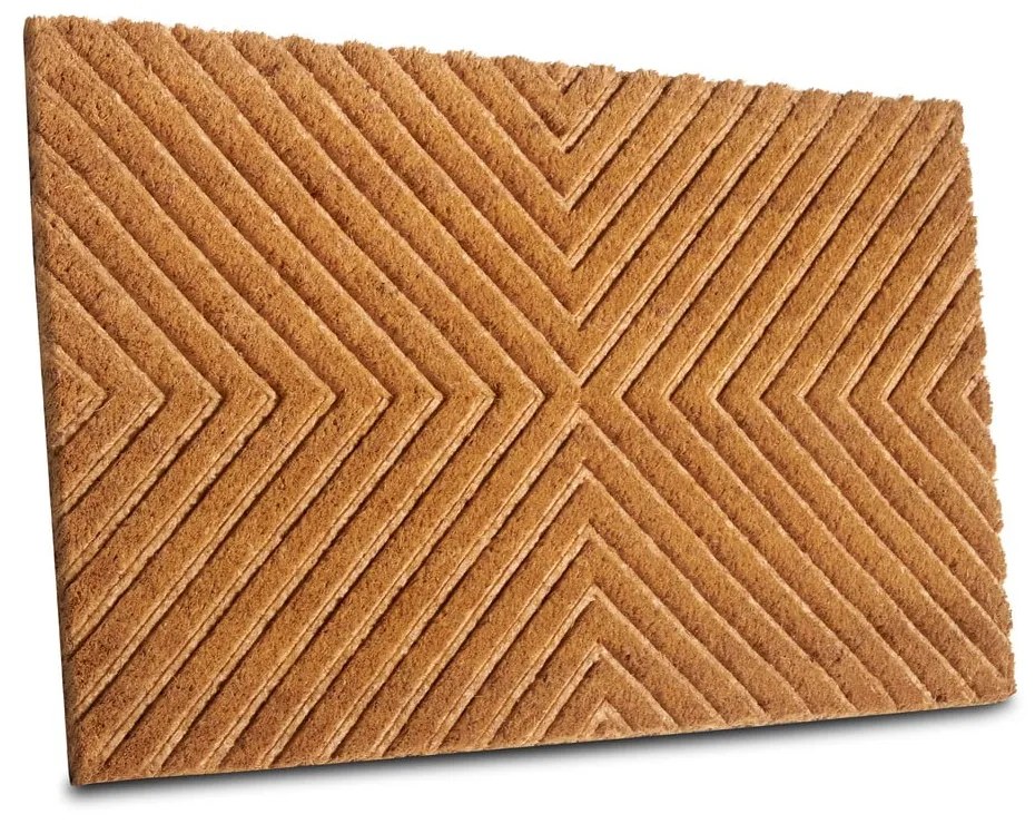 Covoraș de intrare din fibre de nucă de cocos 45x75 cm Geometric – Hanse Home